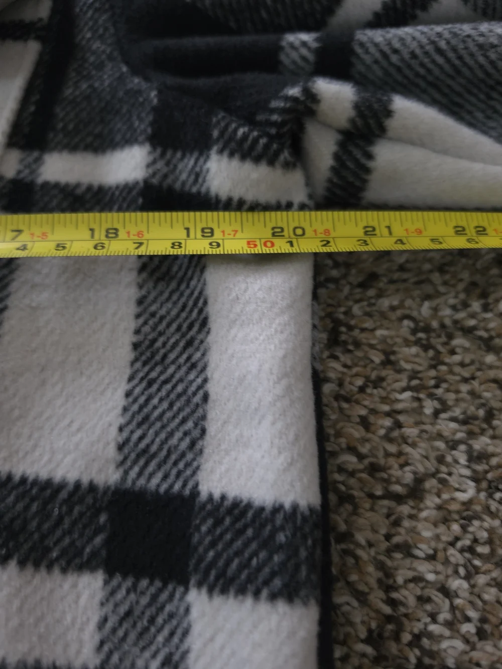 Old Navy Black & White Plaid Button-Up Shacket Jacket YXL (14-16)